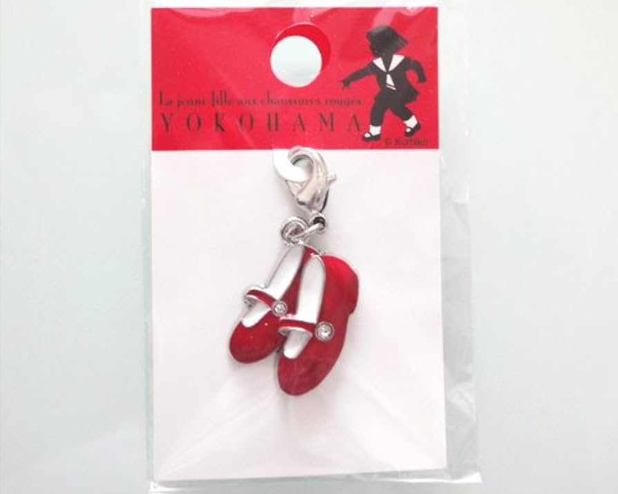 Amazon.co.jp: 横浜 お土産 エクスポート 赤い靴メタルチャーム