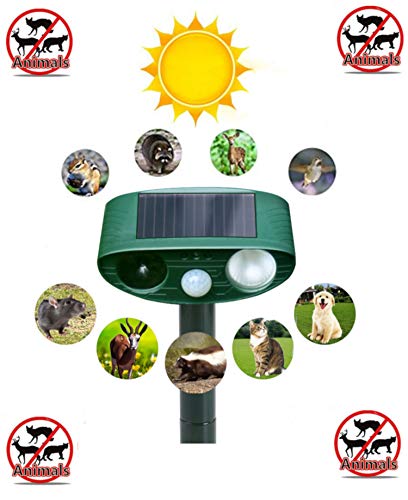 Triton Pest Pro 11 Outdoor Solar Powered Animal Repeller-Ultrasonic PES, g
