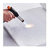 La fibra cerámica tiene baja conductividad térmica, resistencia al choque térmico, baja capacidad de almacenamiento de calor, no contiene aglutinantes orgánicos y no produce olor. Se puede aplicar a un horno con la manta.
