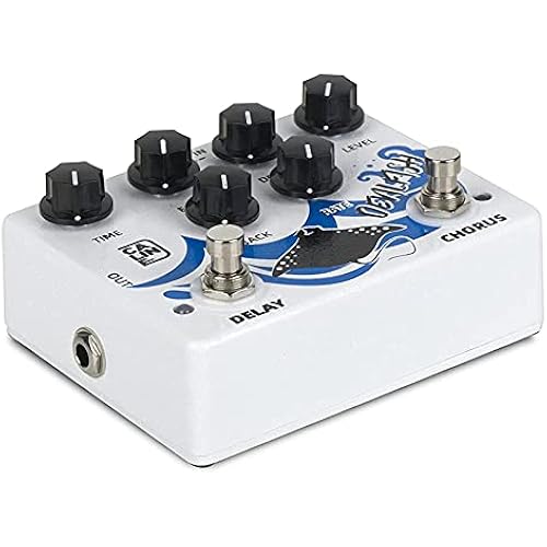 Caline DCP-03 DEVILFISH Chorus Delay Effect Pedal Dual Guitar Pedal