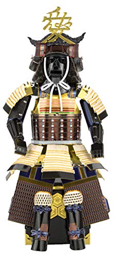 Kit Metal Earth Samurai Armor Naoe Kanetsugu puzzle 3D sans colle activité patience