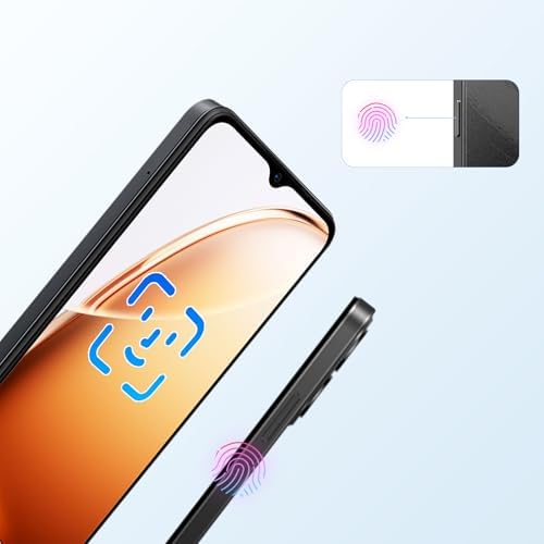 Blackview Wave 9C Unlocked Android Phones, Android 15 Cell Phone Unlocked, 6.56" Smartphones, 12+128GB/2TB，13MP+8MP，5000mAh，Fingerprint/Face ID, Black — view 8