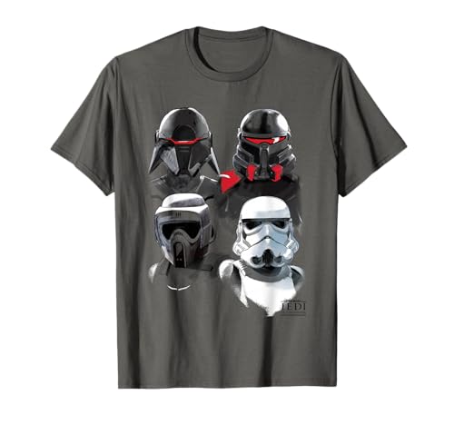 T-shirt Star Wars Jedi Fallen Order vêtement geek Trooper Group Shot