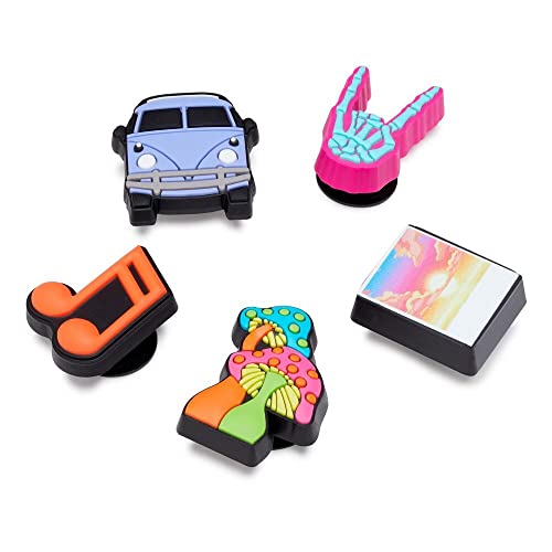 Image of Crocs Jibbitz 5-Pack Summer Shoe Charms | Jibbitz, Funky Road Trip, One Size