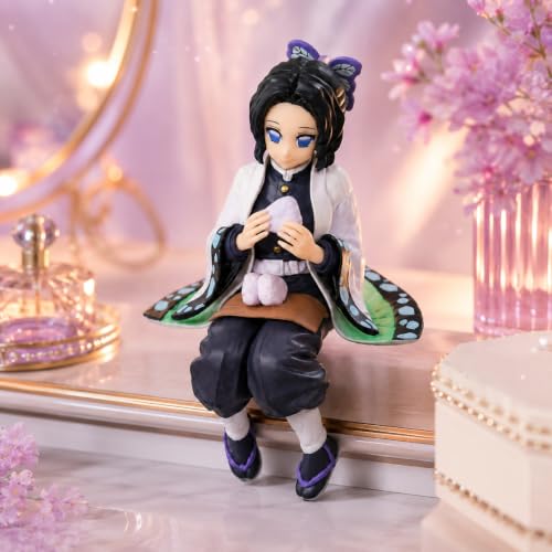 Image of Shinobu Rice Ball 10cm- Premium Action Figures Collectible for Office Desk, Study Table, Car Dashboard, Decoration for Anime Lovers, Fans, Kids, Collectors