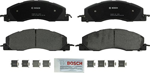 BOSCH BP1399 QuietCast Premium Semi-Metallic Disc Brake Pad Set - Compatible with Select Dodge Ram 2500, Ram 3500; Ram 2500, 3500; FRONT