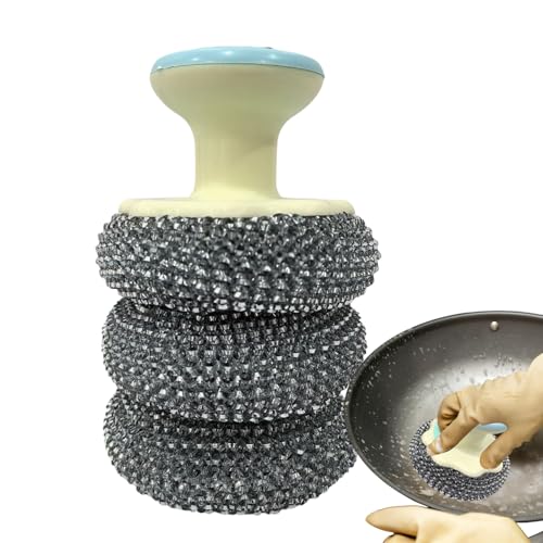 Cepillo de platos, ergonómico y desmontable, cepillo para platos, limpiador de lavado de platos para el hogar, fregadero y sartenes