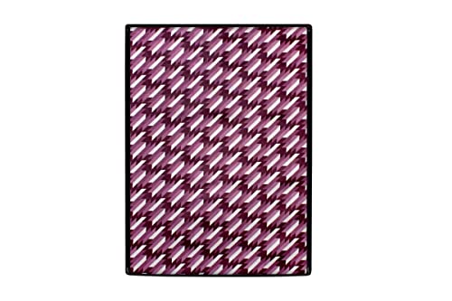 Image of Stylista Washing Machine Cover Compatible for IFB Senator Smart 8 Kg Front-Load Symmetric Pattern Voilet