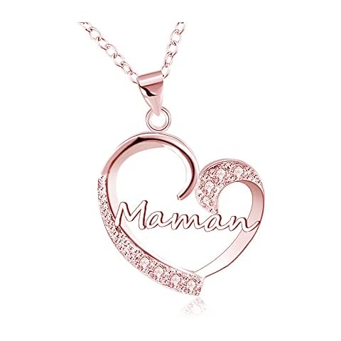 Collier Maman GUOYU Or Rose Cover