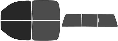 Miniatura 6 de The Tint Effect Kit de tinte de ventana precortado compatible con GMC Sierra 2500 3500 HD Crew Cab Truck (2008-2014) (Camión completo con parte