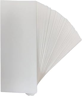 Chromatography Paper Strips 500pcs Filter Paper Cleaning Paper Chromatography Paper Laboratory for Laboratories/Experiments/School/Pigment Separation