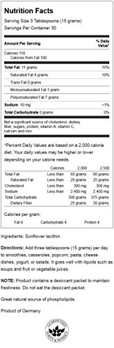Swanson Sunflower Lecithin Powder Non-Gmo 16 Ounce #TOP1