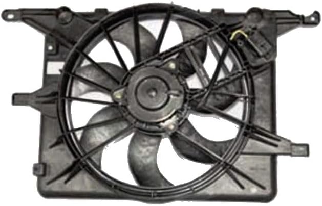 Replacement Engine Cooling Fan Assembly for 2006-2010 Pontiac, Saturn Sky, Solstice (2.4L 4 Cylinder)