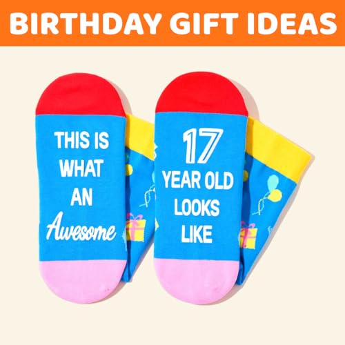 Zmart Gifts for 6 Year Old Girls Boys, 6th Birthday Gifts, Gifts for Boys Girls Age 6, 6 Year Old Socks Crazy Silly Funny Socks for Kids