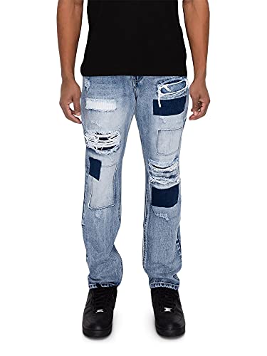 Distressed Ripped and Torn Streetwear Jeans
