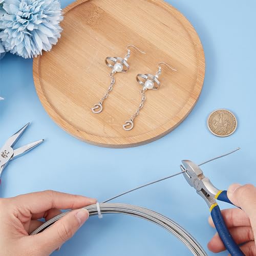 BENECREAT 21 Gauge 0.8mm Stainless Steel Flat Wire, 7m/23 Feet 2.6mm Wide Metal Craft for Jewellery Making Resin Bezel Frame - Image 3