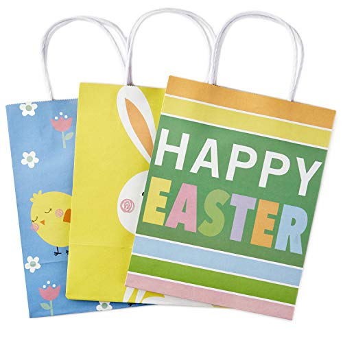 Super Cheap ๐ Hallmark 9" Medium Gift Bags Assortment (Bunny, Chicks, "Happy Easter" Stripes) Pack of 3 Gift Bags for Baskets, Egg Hunts, Kids Gifts Super Cheap ๐ Hallmark 9" Medium Gift Bags Assortment (Bunny, Chicks, "Happy Easter" Stripes) Pack of 3 Gift Bags for Baskets, Egg Hunts, Kids Gifts