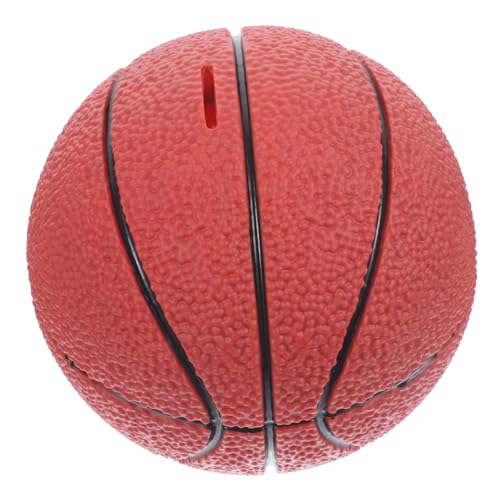 QUMIIRITY Tirelire Forme de Ballon de Basket Banc Épargne Compact pour Garçon Fille comme Décoration et Anniversaire pour Garçons et Filles Pratique et