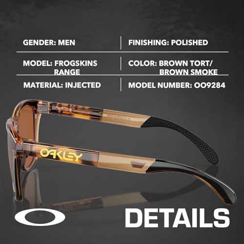 Oakley OO9284 FROGSKINS RANGE – Polarized/Non-Polarized - Round Sunglasses with Official Eyewear Kit Bundle2