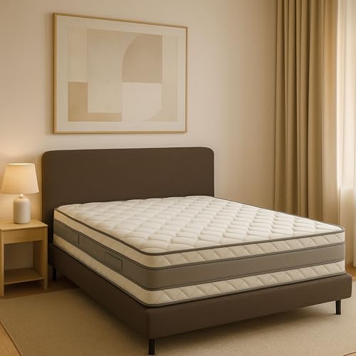 Aerotec Matelas 140x190 Mémoire de Forme Hauteur 21 CM Soutien Ferme