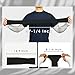 Achiou Arm Sun Sleeves Compression UV Protection Cooling for Men Women Summer Sunblock Basketball Football, Cover Arms Tattoo