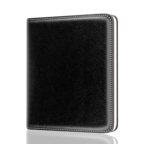 Image of Rouidr Womens Wallet, RFID Small Slim Wallet for Women, Cute Bifold Leather Pocket Credit Card Holder Ladies Mini Purse with Zipper Coin Pocket & ID Window, Black