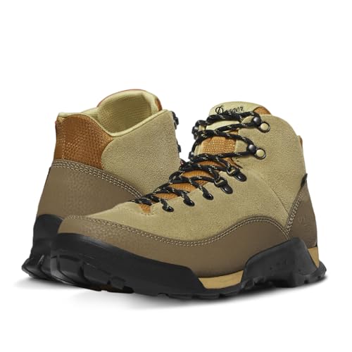 Image of Danner Panorama 6 inch Waterproof Hiking Boots for Men | Rich Suede Upper, Breathable Danner Dry Barrier, Comfort Footbed, Traction Outsole, PU-Coated Leather Rand