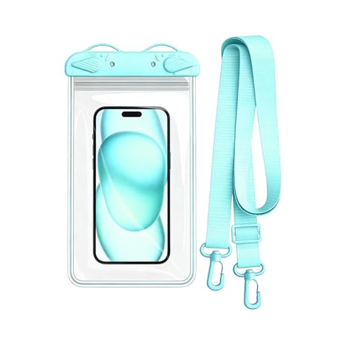 Impermeable Para Movil - Estuche Seco Con Lanyard, Diseno Universal Tactil | Ideal Para Playa, Piscina, Buceo, Kayak, Crucero, V