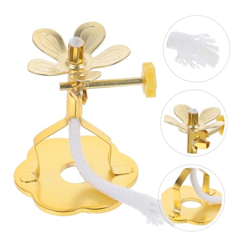 4 piezas soporte de mecha para lámpara de aceite miniatura 3