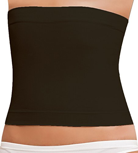 NBB Women Waist Cincher Girdle Tummy Slimmer Underbust Shapewear (Black, Large)