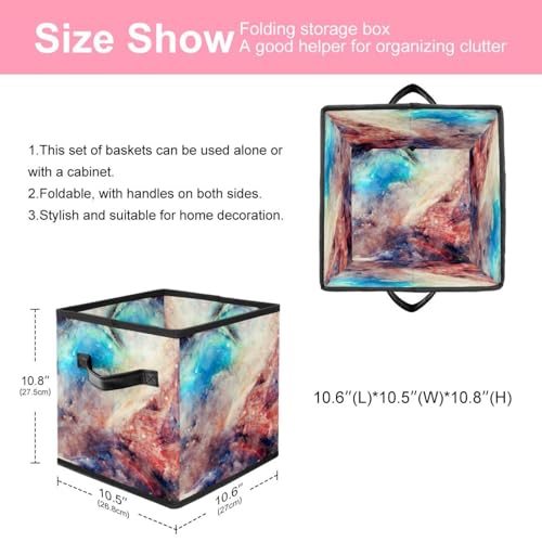 Boîte de rangement pliable tissu grand espace cube maison et vêtements