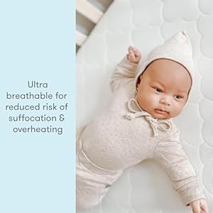 Newton baby crib mattress and toddler bed ultra breathable proven to reduce suffocation risk 100 washable 2 stage non toxic better than organic removable cover deluxe 55 thick white  urban country home decor