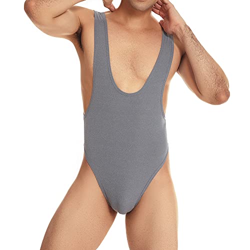 Wmierfi Men Athletic Supporters Bodysuits Leotard Wrestling Singlets Jumpsuits Undershirt #TOP3