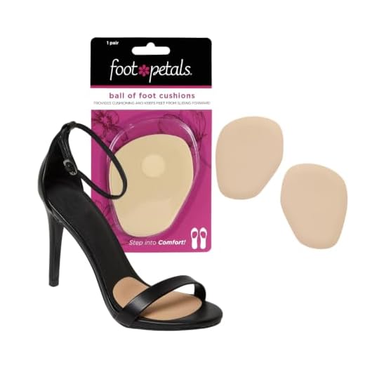 Foot Petals Women's Rounded 1 Pair, Khaki, One Size