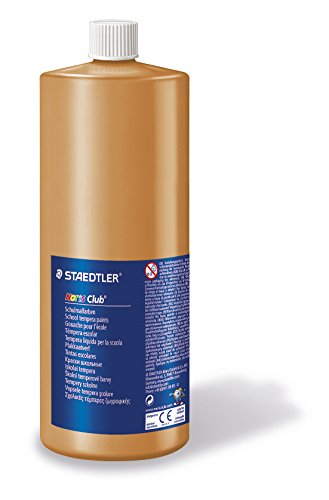 Staedtler 8850-7 - Noris Club Schulmalfarbe, 1000 ml, braun