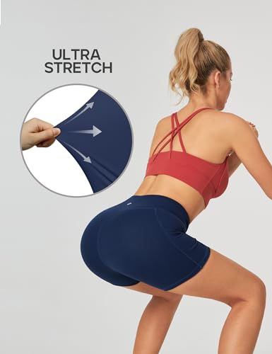 Image of Heathyoga Yoga Pants with Pockets Extra Soft Leggings with Pockets for Women Non See-Through High Waist Workout Leggings