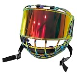 TronX S980 Revo Red Mirrored Senior Adult Hockey Full Face Shield Visor