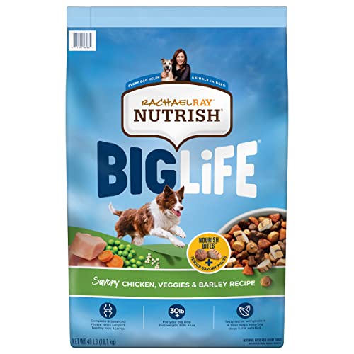 Rachael-Ray-Nutrish-Big-Life-Dry-Dog-Food-Savory-Chicken-Barley-Veggies-40-Pounds