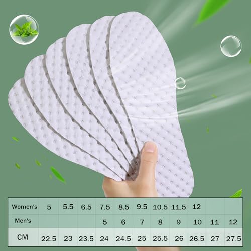 Plantillas Desechables Aromatizadas a Menta 10 Pares 6.5 Mujer miniatura 2