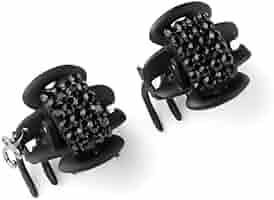 コンプレックスビズ スワロフスキー　ホイップクリップ　2個セット ダブルクリスタルメッシュ ホイップクリップ2個セット