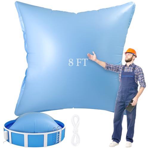 Almohadilla de aire para piscina 8 ft x 8 ft Hungdao miniatura 1