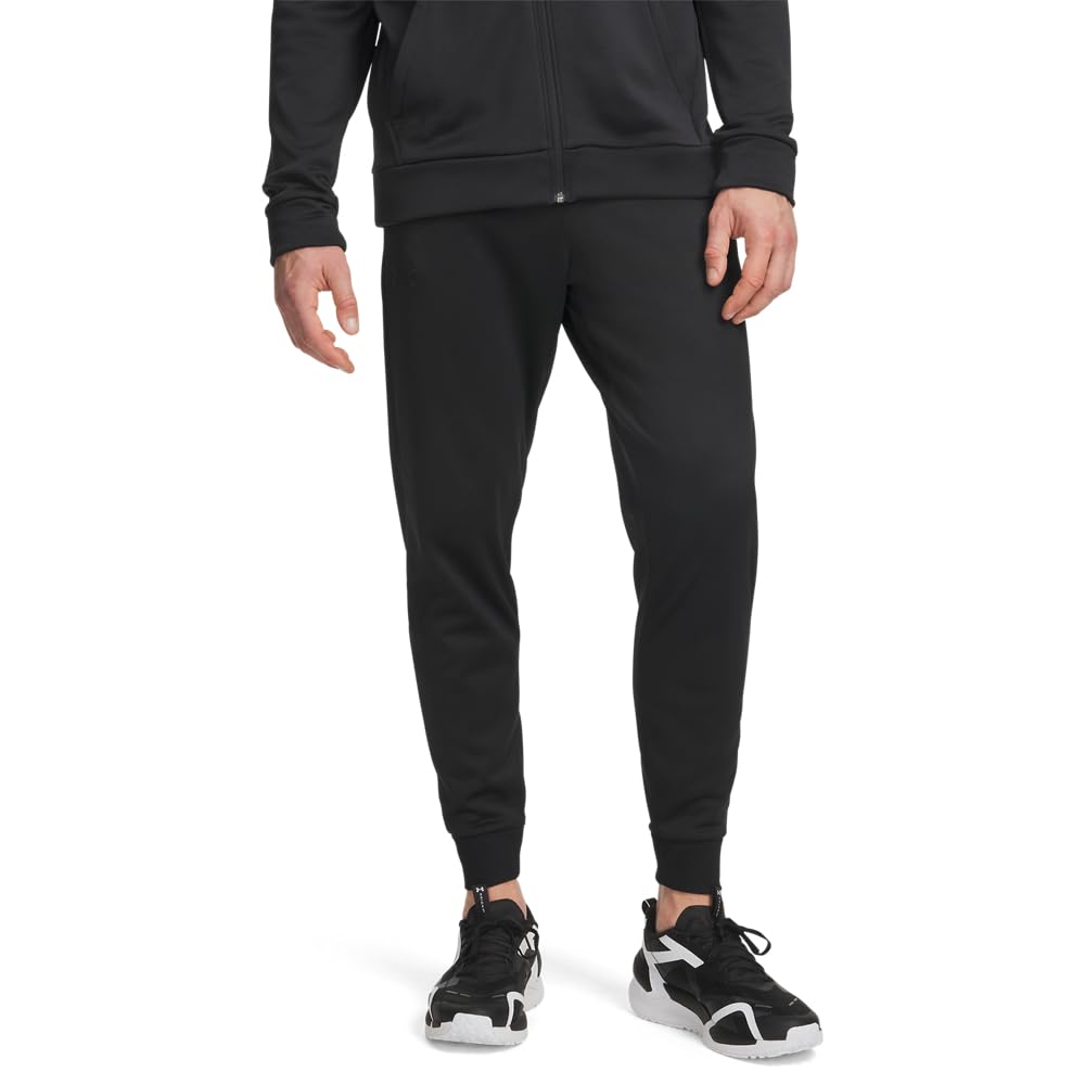 UA Armour Fleece Joggers - Black / / Black - MD