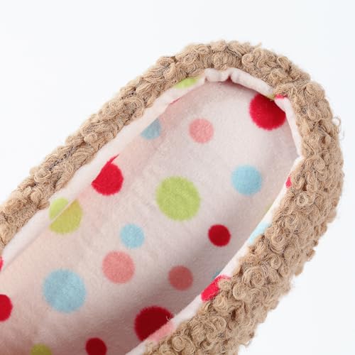 Image of Cute Animal Slippers - Soft Fuzzy Alpaca & Llama Memory Foam for Women - Indoor Warm Non-Slip Bedroom Slippers