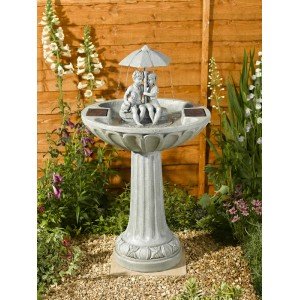 Smart Solar Umbrella Fountain