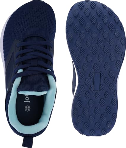 Image of Joomra Women's Wide Toe Box Walking Shoes | Wide Athletic Tennis Sneakers | Rubber Outsole
