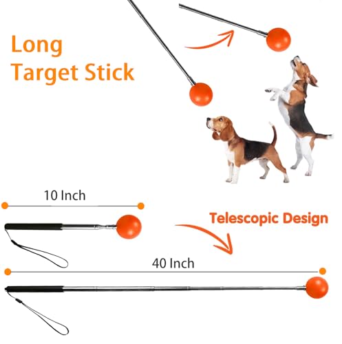 Close-up on Clicker and Whistle