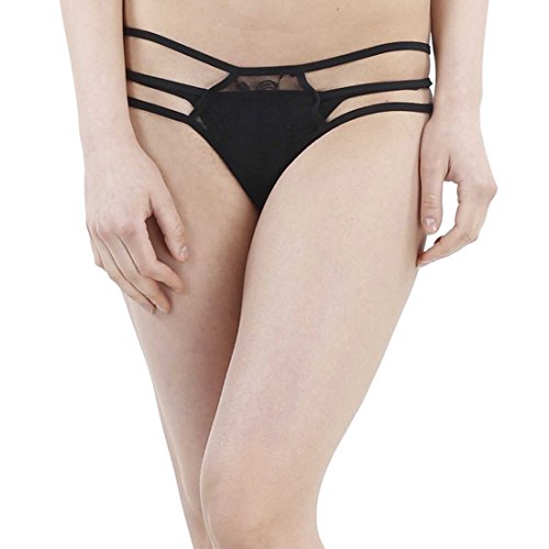 Image of MYZA Women's Polyester and Spandex g stringthong Brief Panty(Pack of 1)(RIOE-PN-13658)