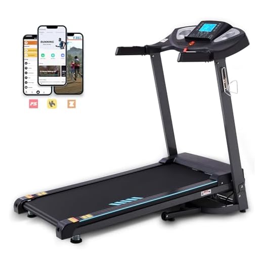 HUAGEED Treadmill for Home with 15% Auto Incline, 0.5-10 MPH Speed, Foldable Treadmills with APP, Speaker, 18" Wide Belt, 15 Programs, Smart Running Machine for Apartment Walking and Jogging, 2.5HP