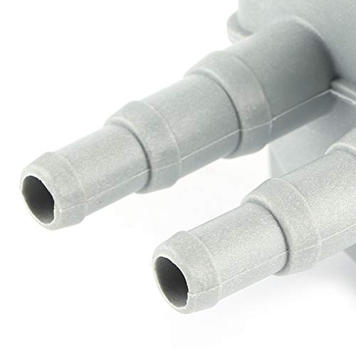 Aramox Meerwassersieb, 4,3 Zoll, für 1/2 Zoll, 5/8 Zoll und 3/4 Zoll Schlauch, mit Sichtbarer Abdeckung, Filterung von Schwebstoffen und Algen