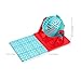 VICASKY Portable Bingo Game Toy Hand Crank Machine for Boys and Girls Playtime